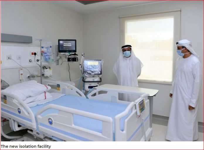 Dubai Health Authority opens 25-bed COVID-19 facility near Rashid Hospital