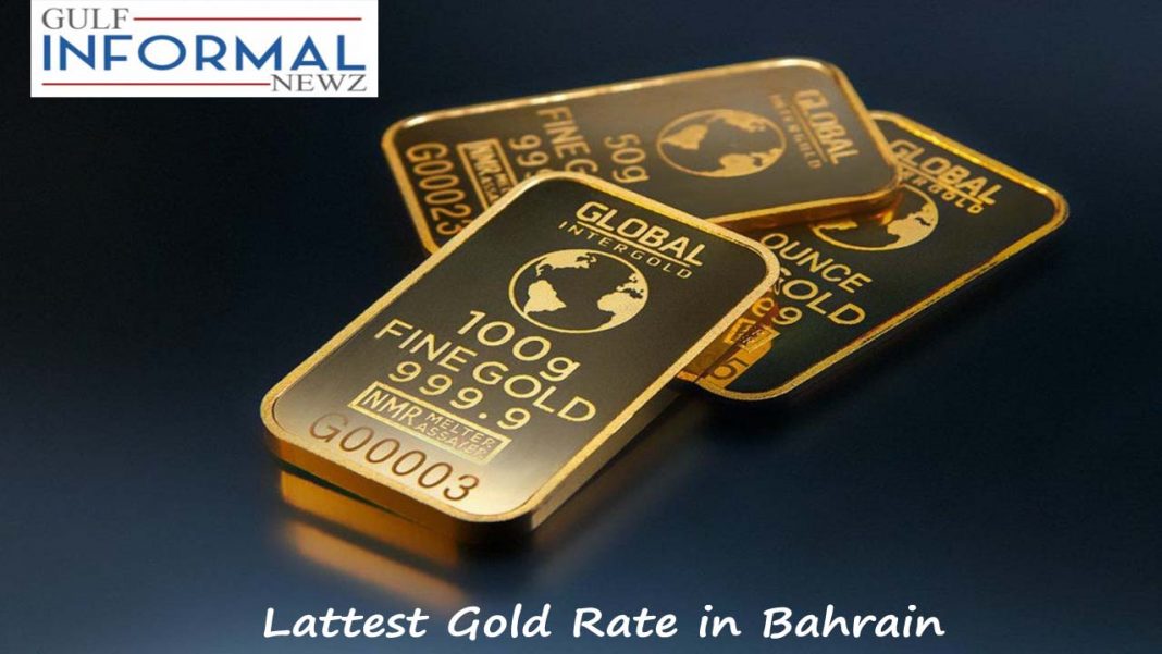 Latest Gold Rate in Bahrain(Bahraini Dinar) in Bahraini Dinar, 13 Dec