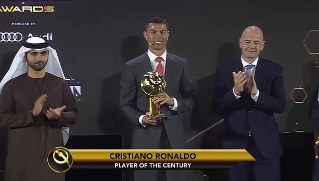 Cristiano Ronaldo Named “Player Of The Century”