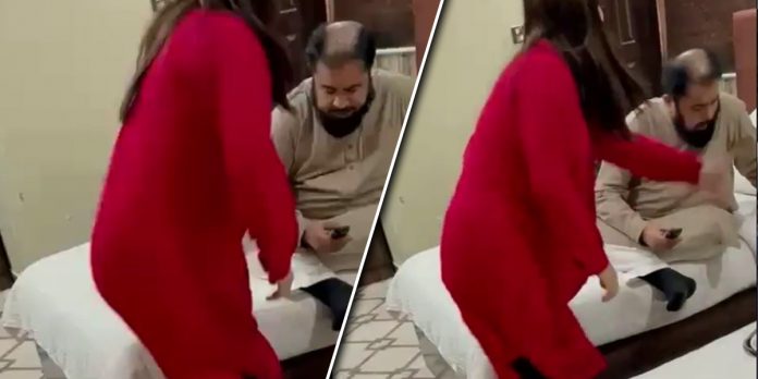 What Were Hareem Shah And Mufti Qavi Doing Before Slap Scandal? Watch Videos
