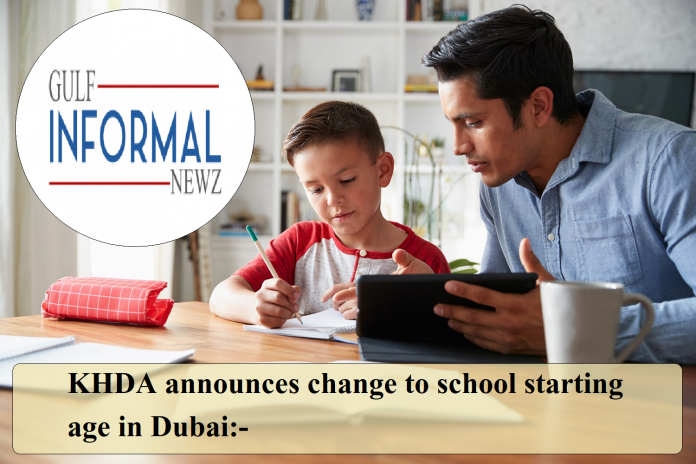 KHDA announces change to school starting age in Dubai