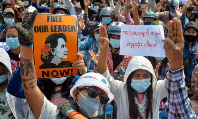 More Myanmar protests planned as Suu Kyi’s lawyer dismisses bribery claims