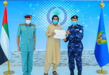 Sharjah Police honour Asian for helping in arrest of a robber